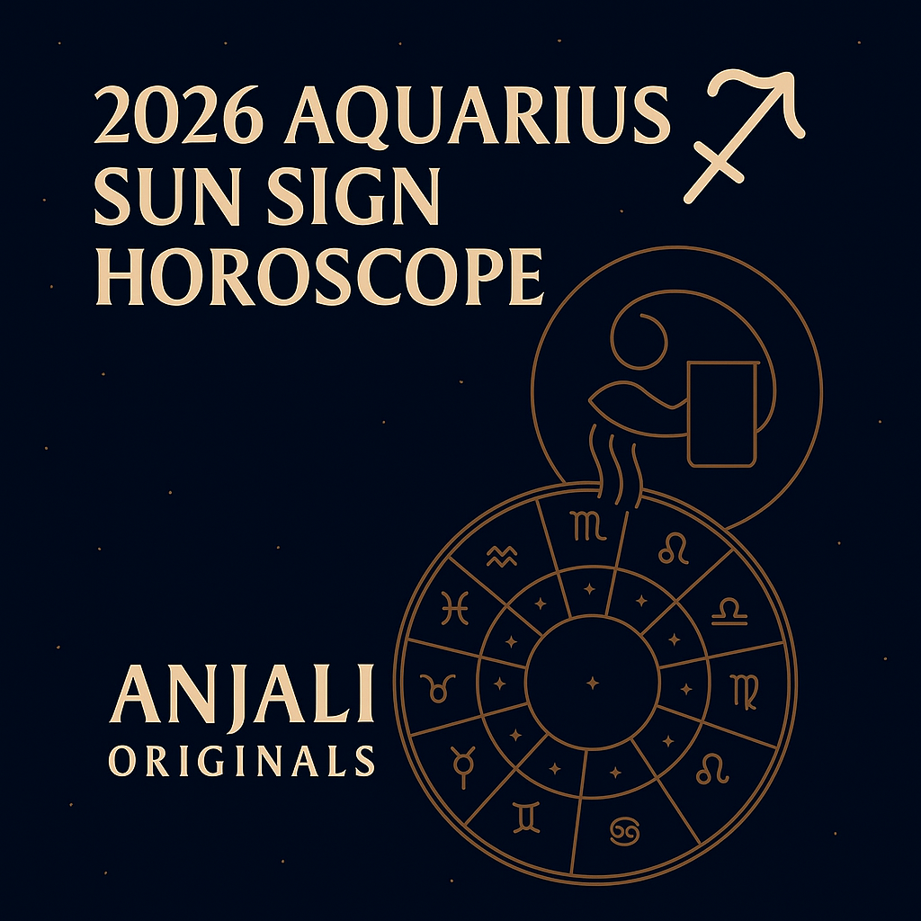 2026 Aquarius Sun Sign Horoscope – Predictions, Rudraksha, Mantra & Meditation Guidance