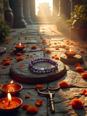 Amethyst Buddha Bracelet – Peace & Spiritual Healing