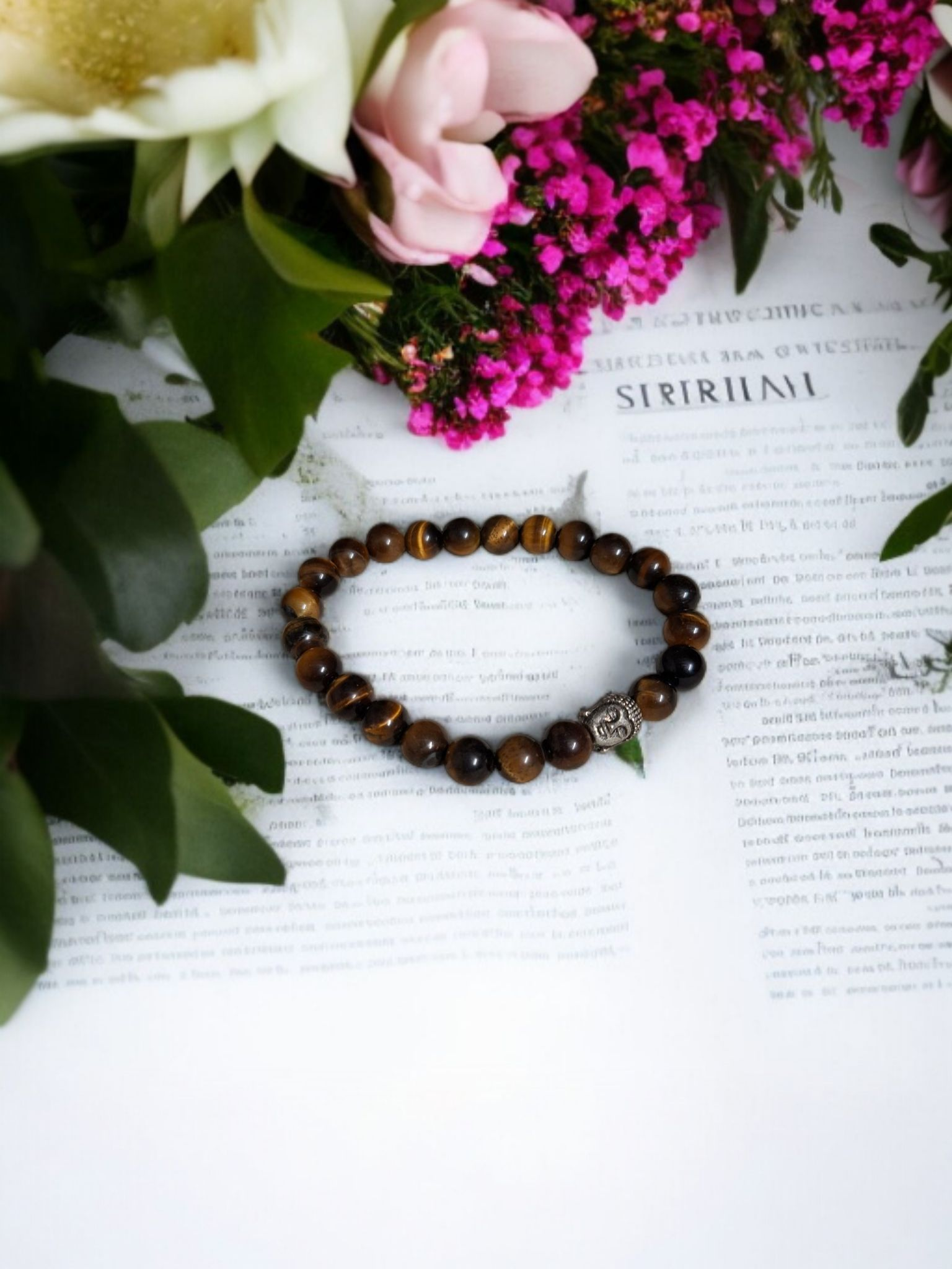 Tiger Eye Buddha Bracelet – Protection & Confidence