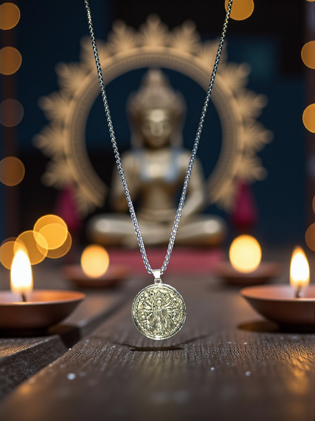 maa durga pendant

