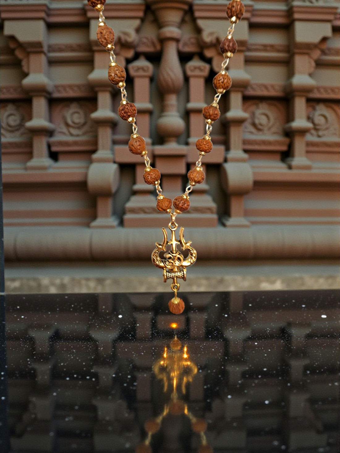 rudraksha mala pendant

