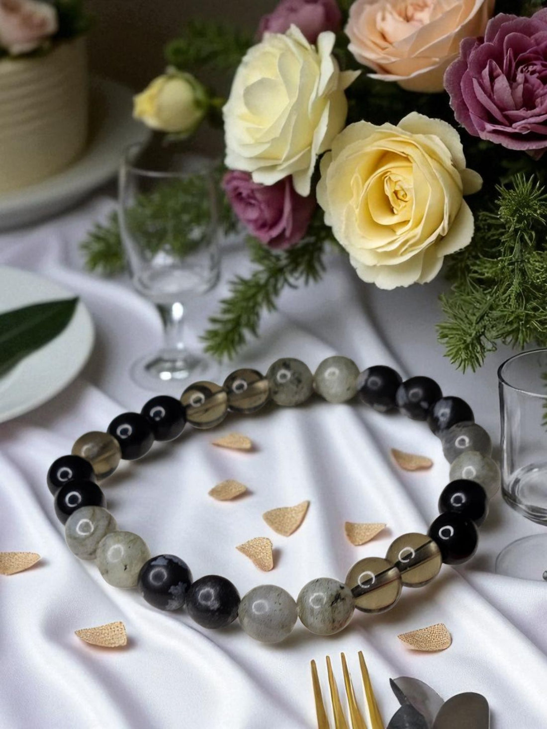 Numerology 7 Spiritual Shield Bracelet
