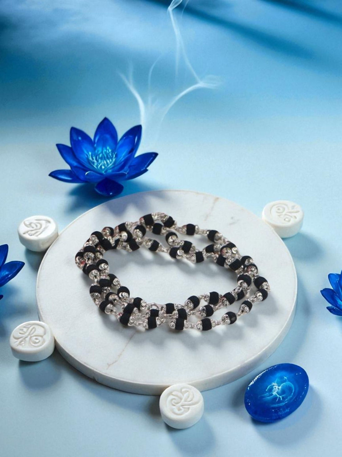 Karungali Mala for Men & Women – Spiritual Healing Necklace for Protection, Grounding & Positive Energy
